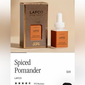 🍊 NIB LAFCO Spiced Pomander Pura refill